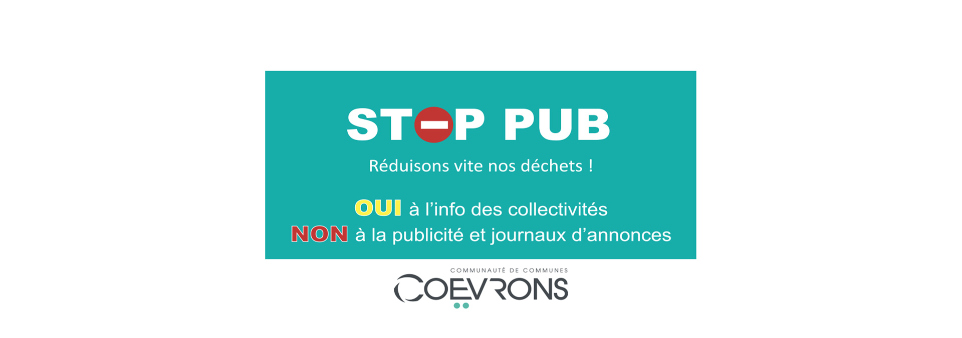 Stop Pub Collectivités – Lettrage Vélo