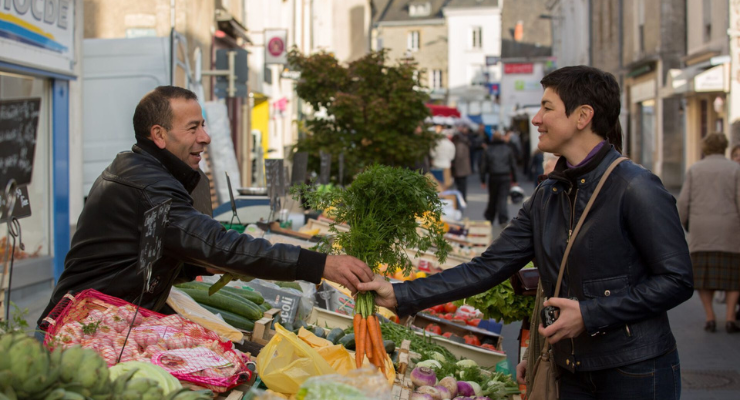 Présence au marché