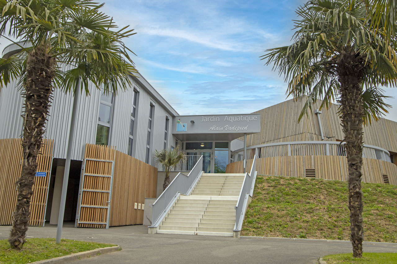 La piscine – le Jardin aquatique des Coëvrons à Évron