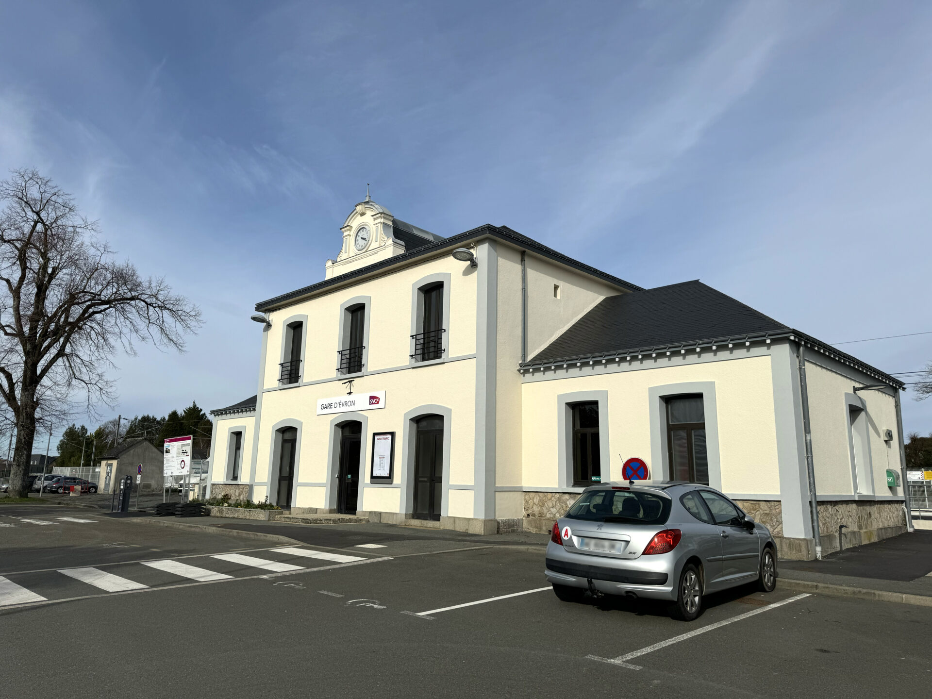 Gare d’Évron en Mayenne